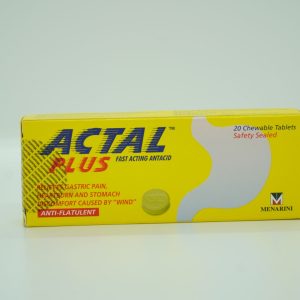Actal Plus Fast Acting Antacid, 20 Tablets