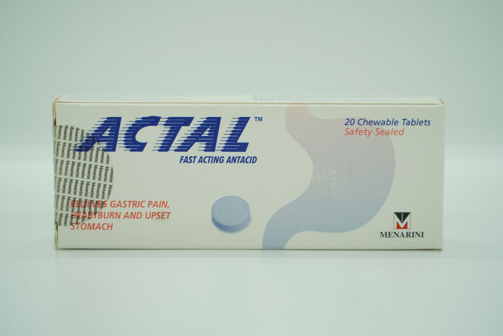 Actal Antacid, 20 Tablets
